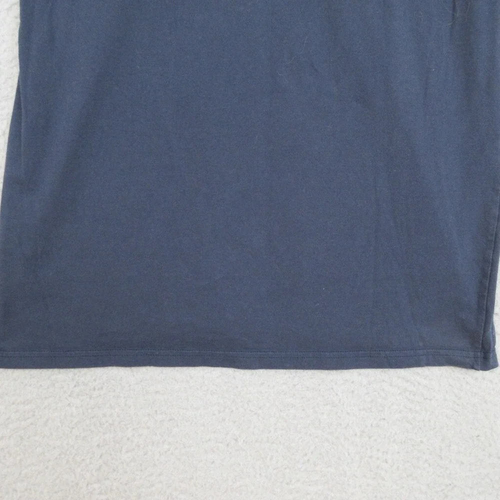 The North Face‎ Shirt Mens M Blue Cotton Logo Graphic Pocket Gorpcore Outdoor